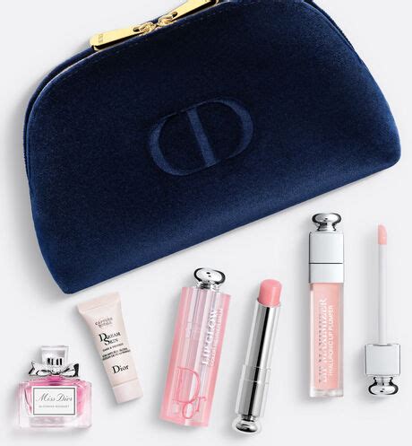 dior velvet makeup bag